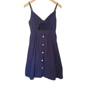 Navy blue cut out sun dress size Large
